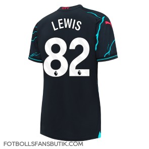 Manchester City Rico Lewis #82 Replika Tredje Tröja Damer 2023-24 Kortärmad